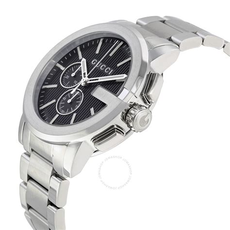 gucci g chrono watch black|authentic gucci g chrono watch.